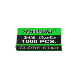 Capse 24/6 1000 buc/cut globe star